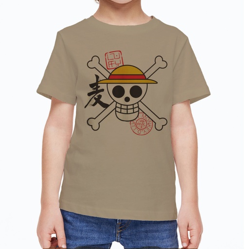 [64971693] CAMISETA ONE PIECE SKULL T.8